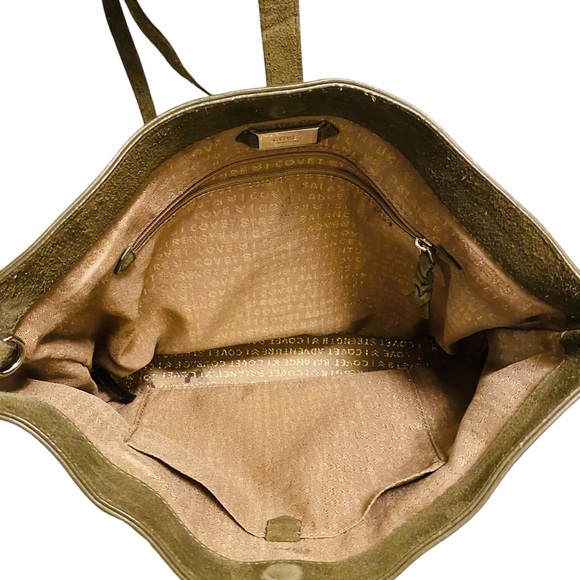 Covet Sunday Bag - Olive Suede Stella & Dot - Picture 6 of 10